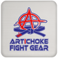 Artichoke Fight Gear Custom Design #4. Eat. Sleep. BJJ/Create Your Own Custom Design Repeat. BJJ Coaster