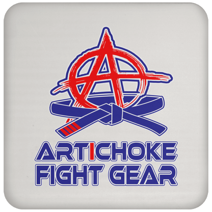 Artichoke Fight Gear Custom Design #4. Eat. Sleep. BJJ/Create Your Own Custom Design Repeat. BJJ Coaster