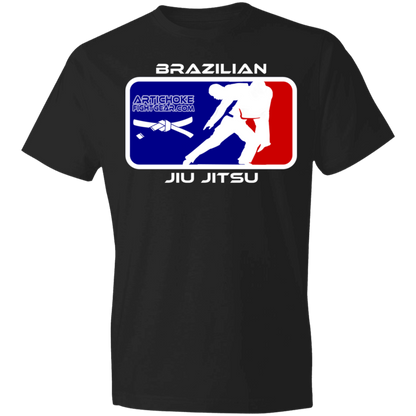 Artichoke Fight Gear Custom Design #4. MLB style BJJ. Pre-Shrunk 100% Combed Ringspun Cotton T-Shirt