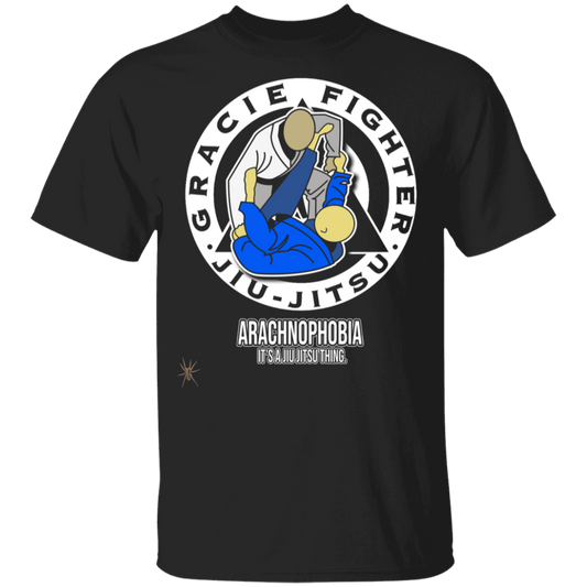 Artichoke Fight Gear Custom Design #1. Arachnophobia: Fear of Spiders. Spider Guard. It's a Jiu Jitsu Thing. Youth 100% Cotton T-Shirt