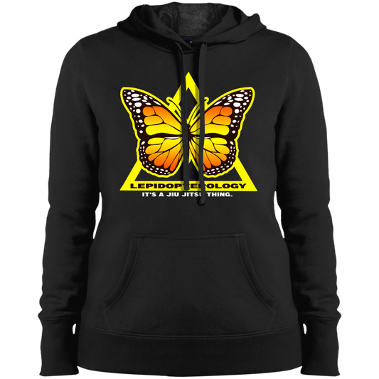 Artichoke Fight Gear Custom Design #7. Lepidopterology: The study of butterflies and moths. Butterfly Guard. It's a Jiu Jitsu Thing. Ladies' Ultra Soft Hoodie