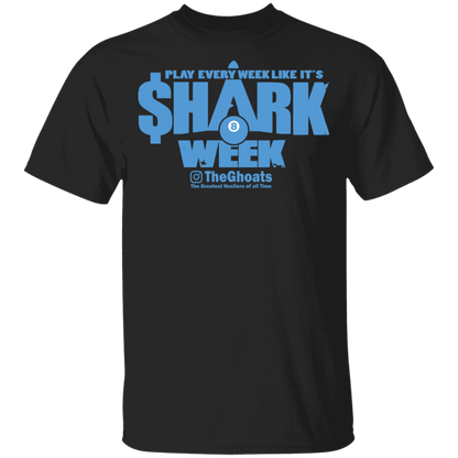 The GHOATS Custom Design. #32. Shark Week. Shark Life. Youth Basic 100% Cotton T-Shirt