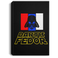 Artichoke Fight Gear Custom Design #15. Darth Fedor. Fedor Emelianenko / Darth Vader Parody. Fan Art Parody. MMA. Portrait Canvas .75in Frame