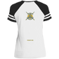 The GHOATS Custom Design. #12 GOLDEN STATE HUSTLERS.	Ladies' Game V-Neck T-Shirt