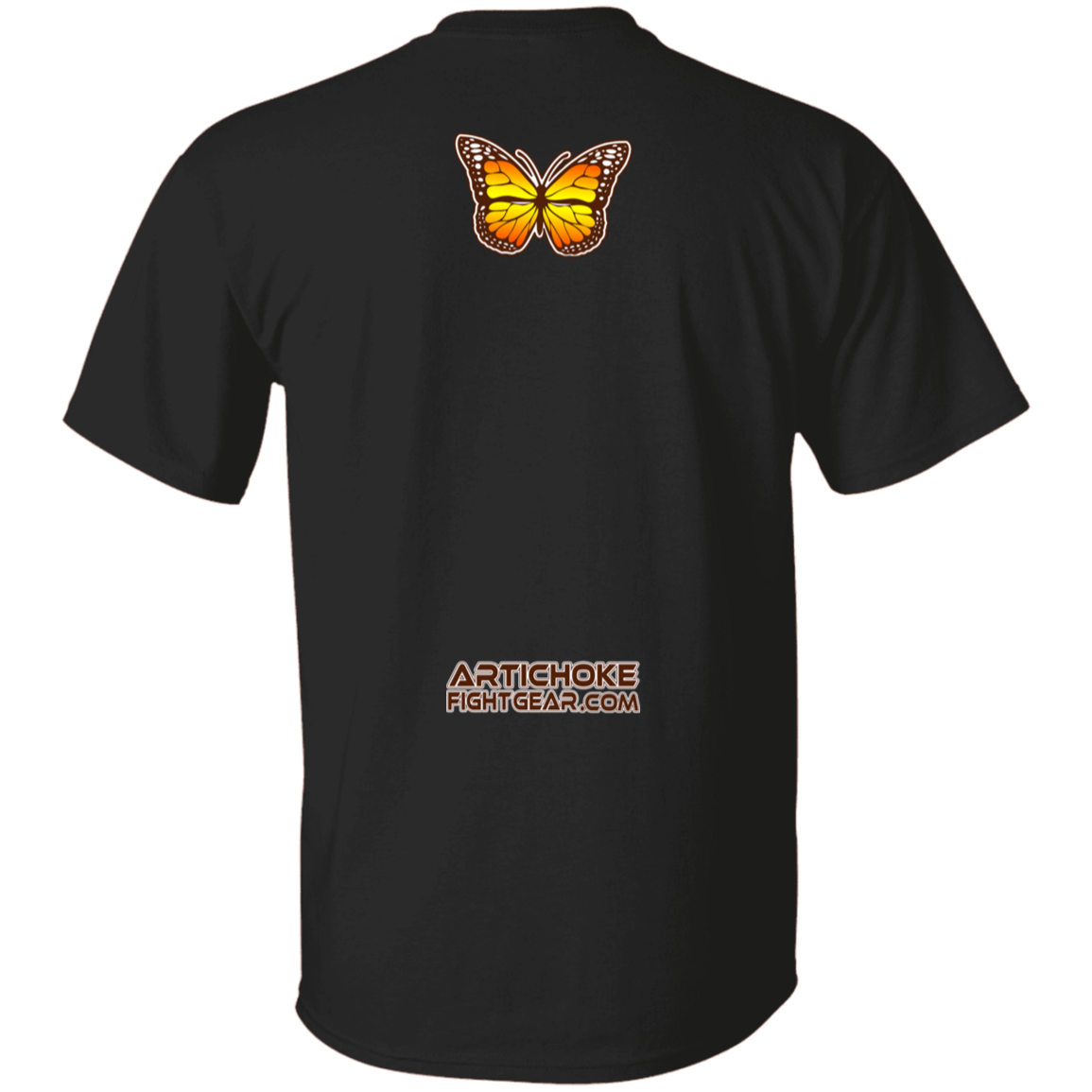 Artichoke Fight Gear Custom Design #6. Lepidopterology (Study of butterflies). Butterfly Guard. 100% Cotton T-Shirt