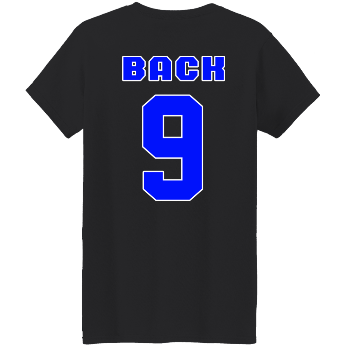 OPG Custom Design #17. Back 9. Ladies' 100% Cotton T-Shirt