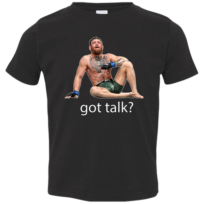 Artichoke Fight Gear Custom Design #10. Got Talk? Toddler Jersey T-Shirt