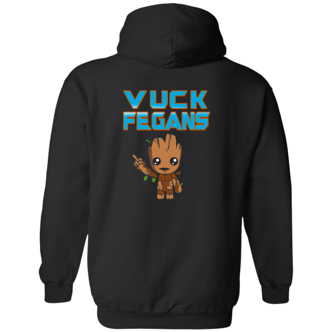 ArtichokeUSA Custom Design. Vuck Fegans. 85% Go Back Anyway. Groot Fan Art. Zip Up Hooded Sweatshirt