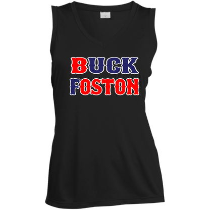 ArtichokeUSA Custom Design. BUCK FOSTON. Ladies' Sleeveless V-Neck