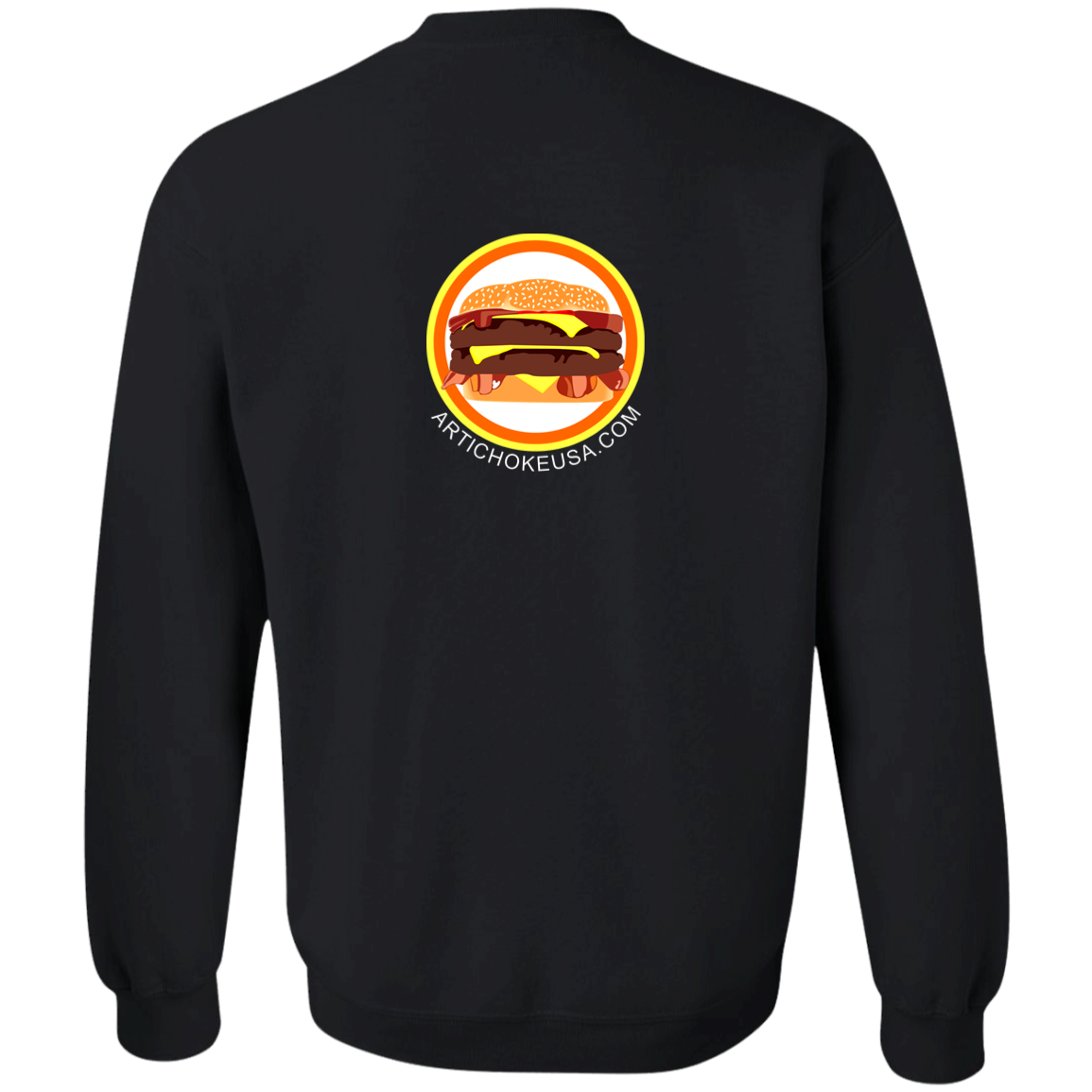 ArtichokeUSA Custom Design. Best Friends Forever. Bacon Cheese Burger. Crewneck Pullover Sweatshirt