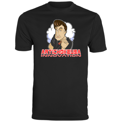ArtichokeUSA Custom Design. Innovation. Elon Musk Parody Fan Art. Men's Moisture-Wicking Tee