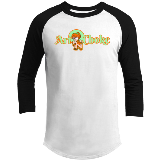 ArtichokeUSA Character and Font Design. Let’s Create Your Own Design Today. Winnie. Men's 3/4 Raglan Sleeve Shirt