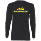 ArtichokeUSA Custom Design. Art Strong. Ladies' Cotton LS T-Shirt