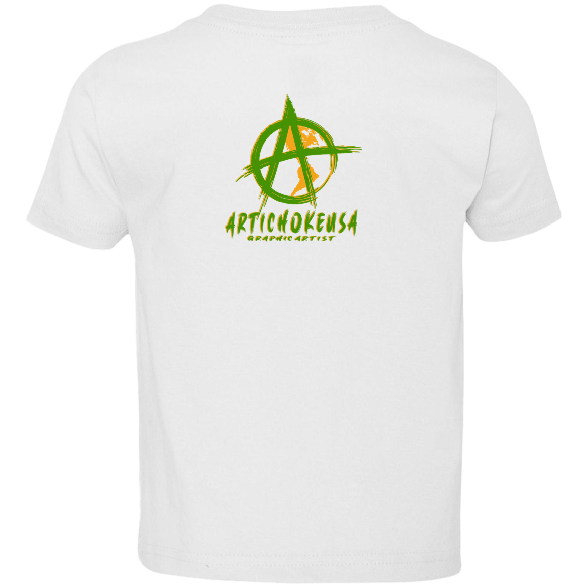 ArtichokeUSA Custom Design. EARTH-ART=EH. Toddler Jersey T-Shirt