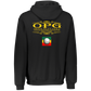 OPG Custom Design #22. One Putt / One Love Parody with Fan Art. Female Edition. Youth Dri-Power Fleece Hoodie