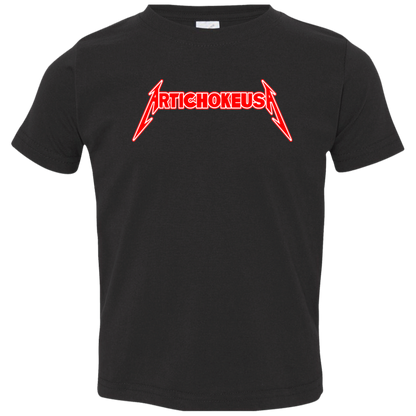 ArtichokeUSA Custom Design. Metallica Style Logo. Let's Make One For Your Project. Toddler Jersey T-Shirt