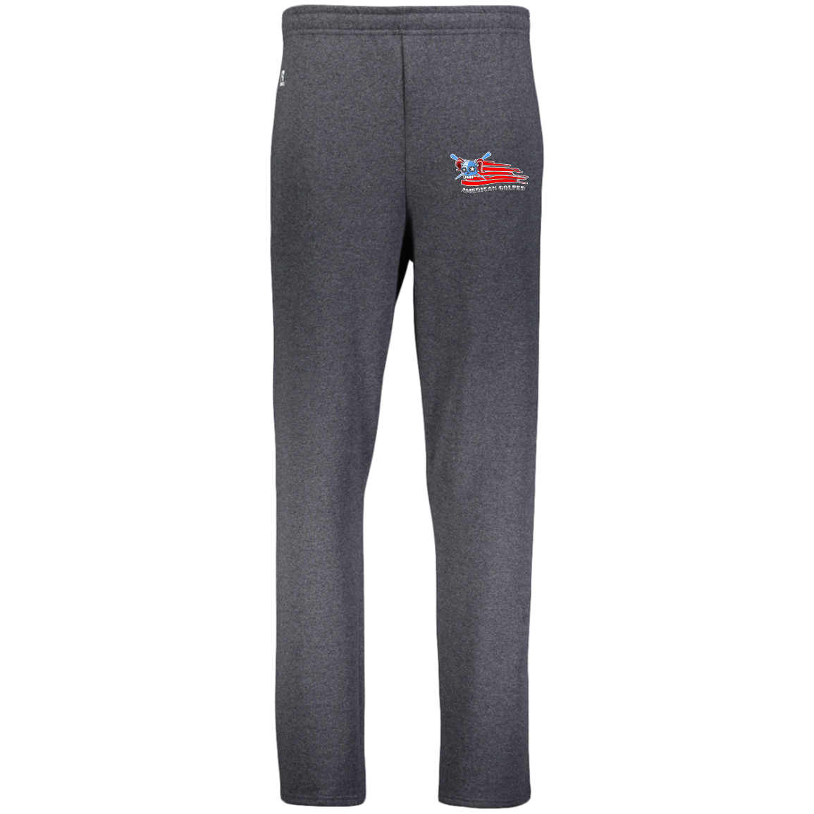 OPG Custom Design #12. American Golfer. Female Edition. Dri-Power Open Bottom Pocket Sweatpants