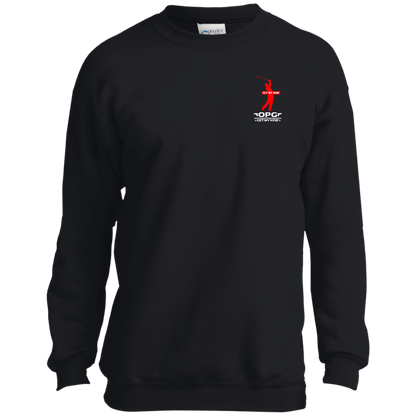 OPG Custom Design #16. Get My Nine. Male Version. Youth Crewneck Sweatshirt