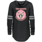 The GHOATS Custom Design #8. Eat Sleep Play 8 ball Play 9 ball Repeat. Ladies Hooded Low Key Pullover
