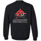 Artichoke Fight Gear Custom Design #19. Sticks and Stones. Crewneck Pullover Sweatshirt
