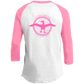 OPG Custom Artwork #1. Albatross. It's a golf thing. Youth 3/4 Raglan Sleeve Shirt