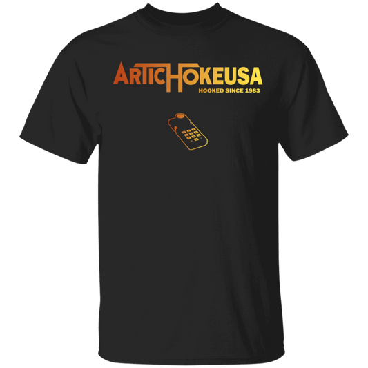 ArtichokeUSA Custom Design. Pitfall Game. Activision Parody. Basic 100% Cotton T-Shirt