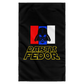 Artichoke Fight Gear Custom Design #15. Darth Fedor. Fedor Emelianenko / Darth Vader Parody. Fan Art Parody. MMA. Sublimated Wall Flag