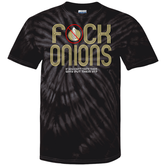 ArtichokeUSA Custom Design. Fuck Onions. 100% Cotton Tie Dye T-Shirt