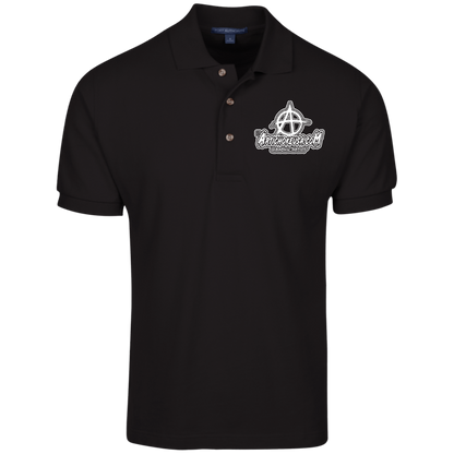 Embroidered Cotton Pique Knit Polo