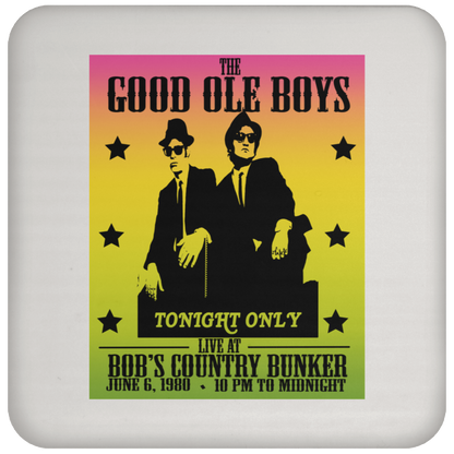 ArtichokeUSA Custom Design #42. The Good Ole Boys. Blues Brothers Fan Art. Coaster