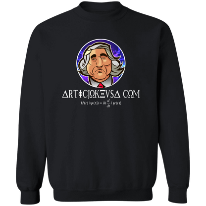 ArtichokeUSA Custom Design. Michio Kaku Fan Art. Crewneck Pullover Sweatshirt
