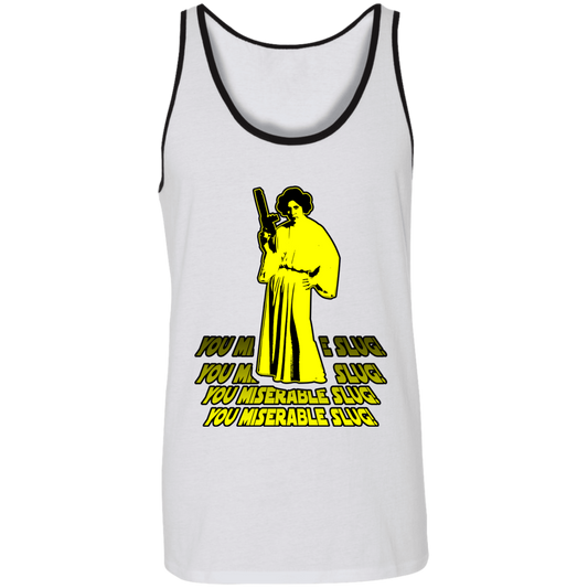 ArtichokeUSA Custom Design. You Miserable Slug. Carrie Fisher Tribute. Star Wars / Blues Brothers Fan Art. Unisex Tank