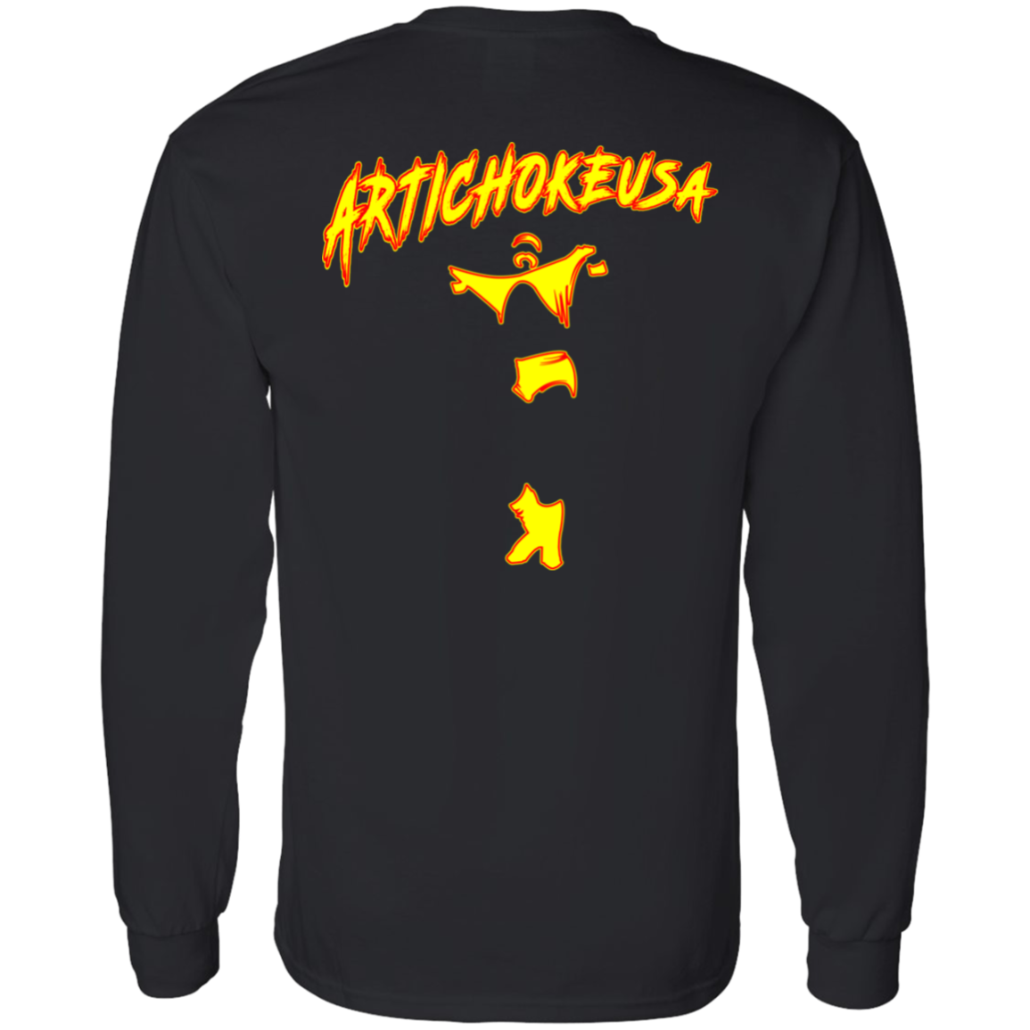 ArtichokeUSA Character and Font Design. Let’s Create Your Own Design Today. Fan Art. The Hulkster. 100 % Cotton LS T-Shirt