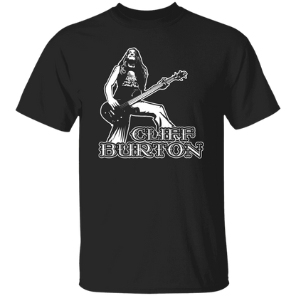 ArtichokeUSA Custom Design. Cliff Burton Tribute. 5.3 oz. T-Shirt