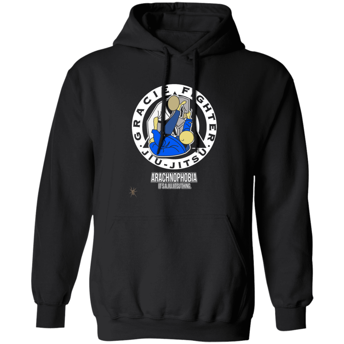 Artichoke Fight Gear Custom Design #1. Arachnophobia: Fear of Spiders. Spider Guard. It's a Jiu Jitsu Thing. Basic Pullover Hoodie