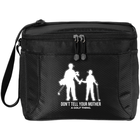 OPG Custom Design #7. Father and Son's First Beer. Don't Tell Your Mother. 12-Pack Cooler