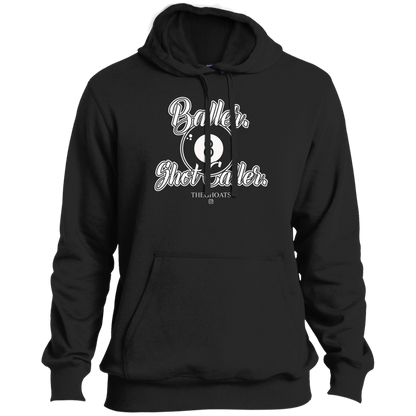 The GHOATS Custom Design #2. Baller. Shot Caller. Tall Pullover Hoodie