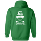 OPG Custom Design #8. Drive. Zip Up Hooded Sweatshirt
