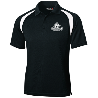 Embroidered Moisture-Wicking Tag-Free Golf Shirt