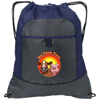 ArtichokeUSA Custom Design. Best Friends Forever. Bacon Cheese Burger. Pocket Cinch Pack