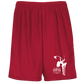 OPG Custom Design #10. Lady on Front / Flag Pole Dancer On Back. Youth Moisture-Wicking Mesh Shorts