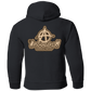 ArtichokeUSA Character and Font design. Let's Create Your Own Team Design Today. Mullet Mike. Youth Pullover Hoodie