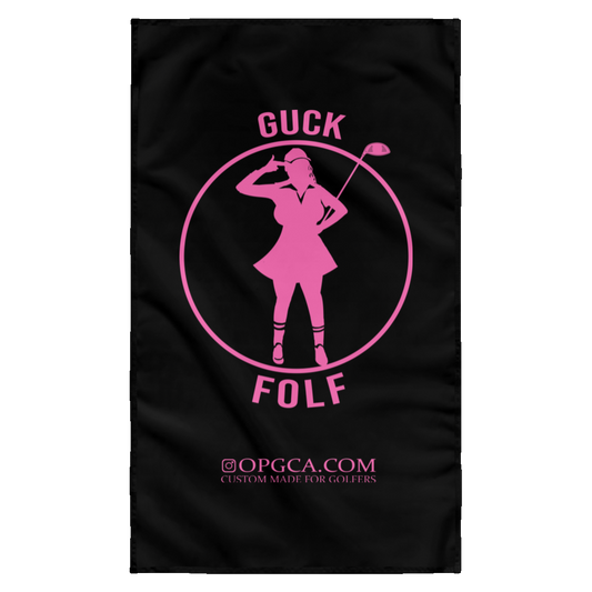 OPG Custom Design #19. GUCK FOLF. Female Edition Wall Flag