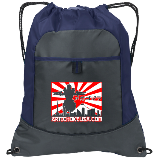 ArtichokeUSA Custom Design. Fan Art Mechagodzilla/Godzilla. Pocket Cinch Pack