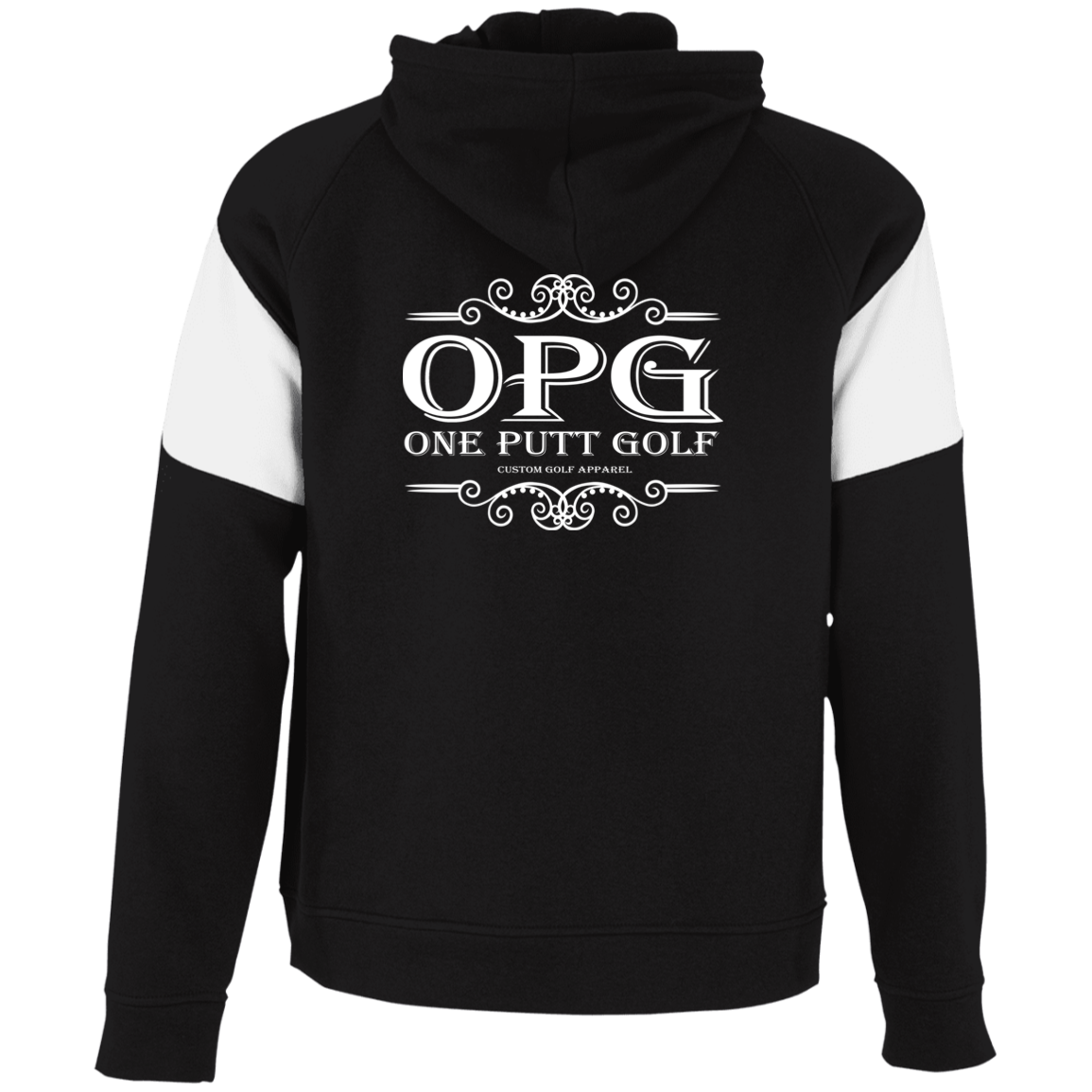 OPG Custom Design #5. Golf Tee-Shirt. Golf Humor. Colorblock Fleece Hoodie