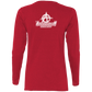 ArtichokeUSA Custom Design. Adobo. Adidas Parody. Ladies' Cotton LS T-Shirt