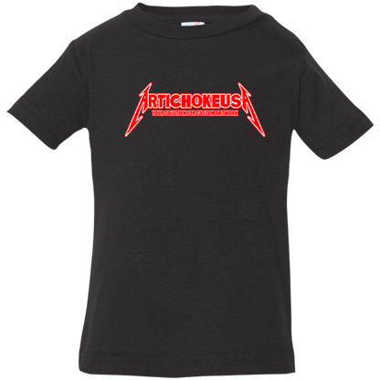 ArtichokeUSA Custom Design. Metallica Style Logo. Let's Make One For Your Project. Infant Jersey T-Shirt