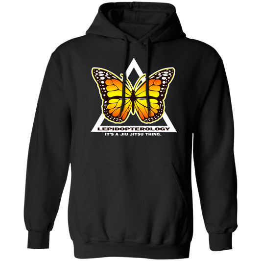 Artichoke Fight Gear Custom Design #6. Lepidopterology (Study of butterflies). Butterfly Guard. 50/50 Blend Pullover Hoodie