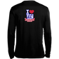 ArtichokeUSA Custom Design. I heart New York Giants. NY Giants Football Fan Art. Long Sleeve Moisture-Wicking Tee