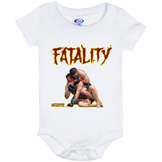 Artichoke Fight Gear Custom Design #21. FATLAITY! Baby Onesie 6 Month